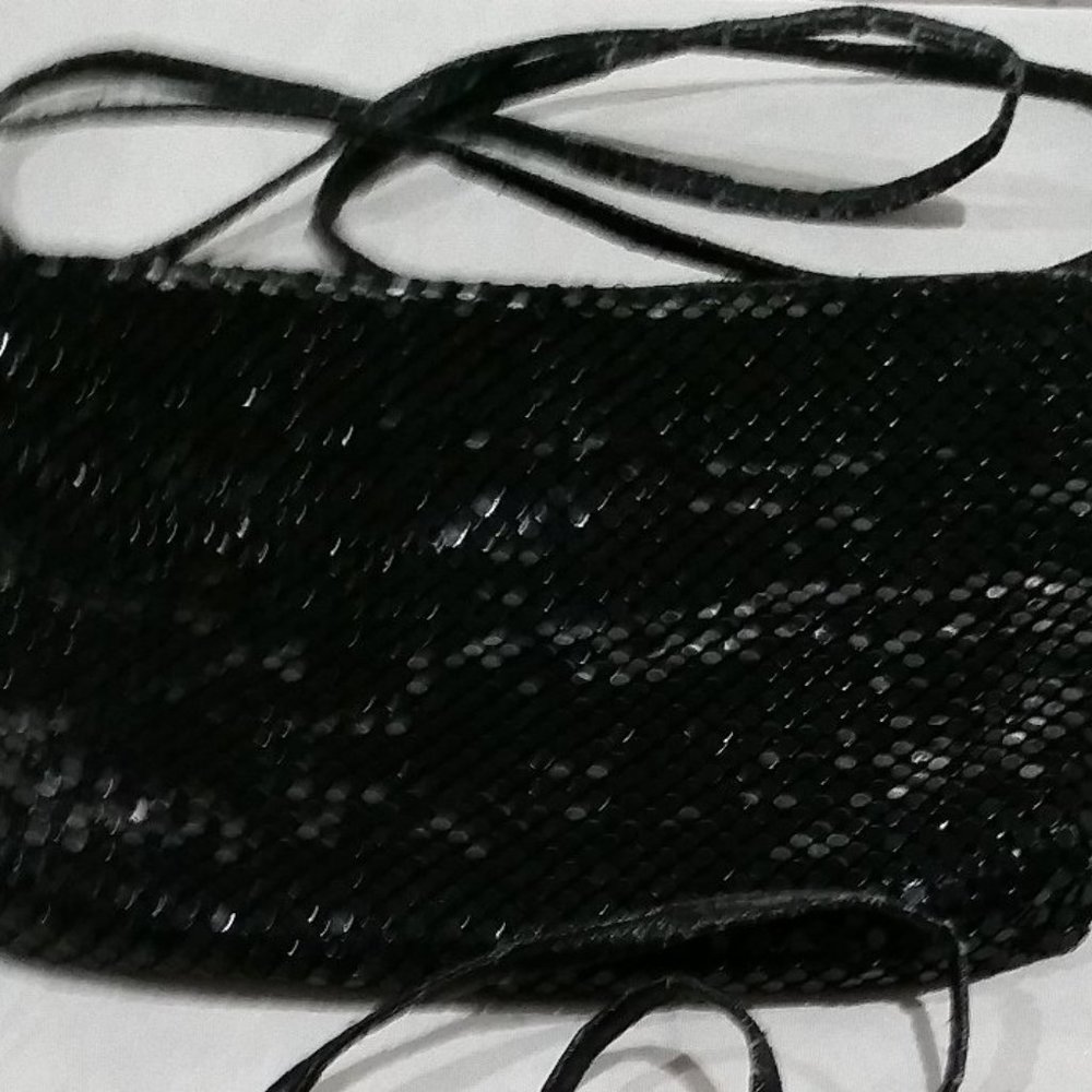Evening Bag Black Sequin